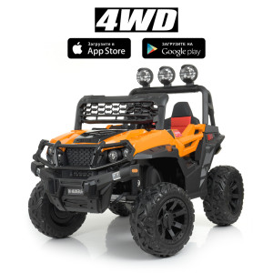 Электромобиль Bambi M 4620 EBLR, джип, на пульте управления, колеса EVA, MP3, USB