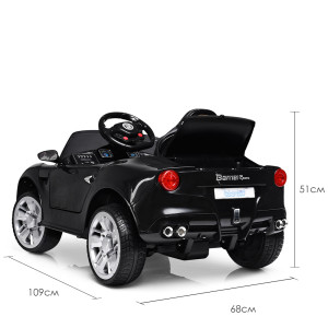 Детский электромобиль Bambi M 3176 EBLR, легковая, Ferrari