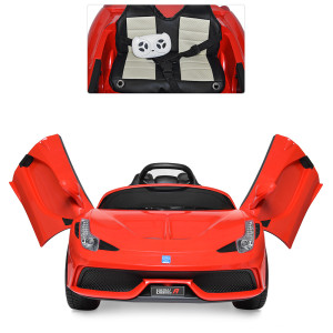 Детский электромобиль Bambi M 3661 EBLR, легковая, Ferrari