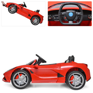 Детский электромобиль Bambi M 3661 EBLR, легковая, Ferrari