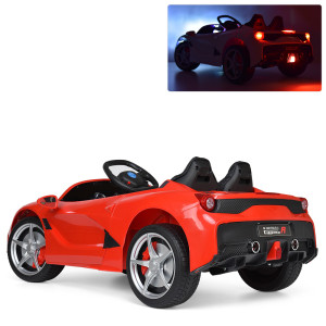 Детский электромобиль Bambi M 3661 EBLR, легковая, Ferrari