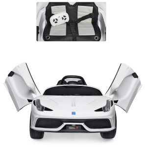Детский электромобиль Bambi M 3661 EBLR, легковая, Ferrari