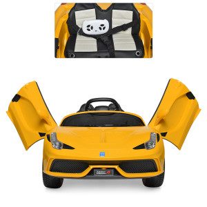Детский электромобиль Bambi M 3661 EBLR, легковая, Ferrari