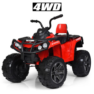 Электромобиль Bambi M 3999EBLR, на пульте управления, колеса EVA, квадроцикл