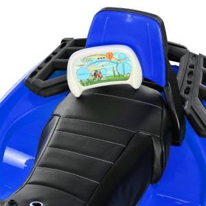 Электромобиль Bambi M 3999EBLR, на пульте управления, колеса EVA, квадроцикл