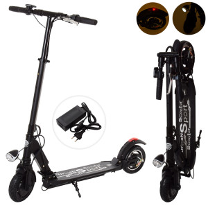 Электросамокат iTrike ES 2-004, двухколесный, складной