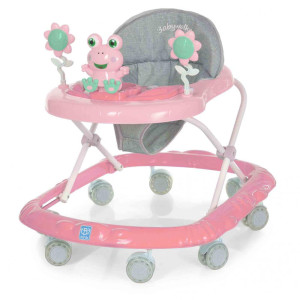 Ходунки Bambi M 4562S Лягушка, силиконовые колеса, музыка