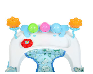 Ходунки  Bambi 4168, силиконовые колеса, стопора