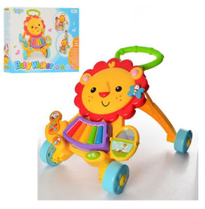Ходунки-каталка Львенок 869-52, игровой центр