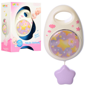 Игрушка подвесная на кроватку 999-302G, музыкальная
