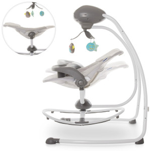 Шезлонг - качели EL Camino ME 1048 Zoe, музыкальный, с пультом