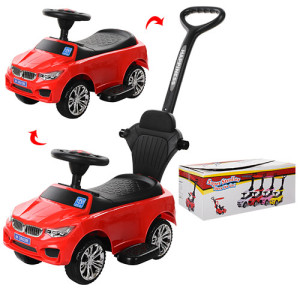 Каталка - толокар Bambi M 3503B, с родительской ручкой, с музыкой и светом