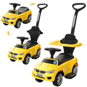 Каталка - толокар Bambi M 3503B, с родительской ручкой, с музыкой и светом