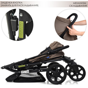 Прогулочная коляска Bambi M 3409