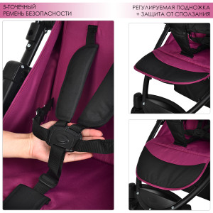Прогулочная коляска Bambi M 3409