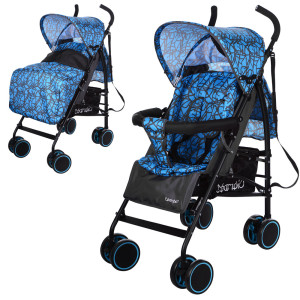 Прогулочная коляска Bambi M 3430, трость