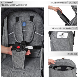 Прогулочная коляска Bambi M 3458
