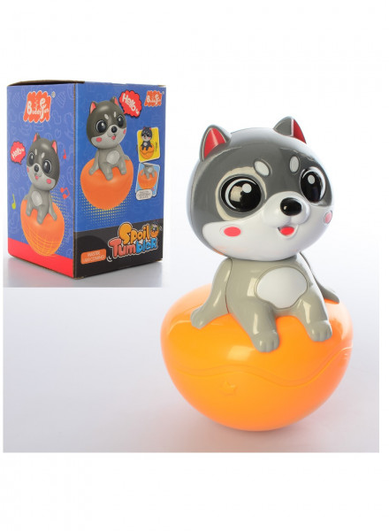 Игрушка детская 88620 Неваляшка Котик, 16,5см