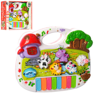 Игрушка Tongde CY-6073B Пианино, со звуком и светом