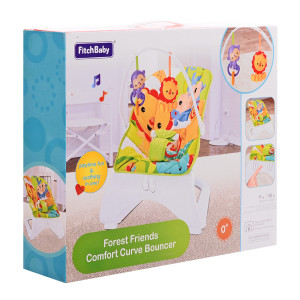 Шезлонг Bambi 88966, качалка с вибрацией