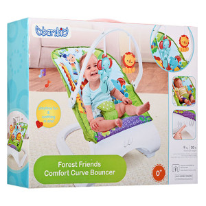 Шезлонг Bambi M 3251, качалка с вибрацией