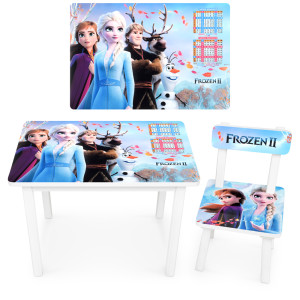 Столик со стульчиком Bambi BSM2K, дерево