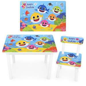 Столик со стульчиком Bambi BSM2K, дерево