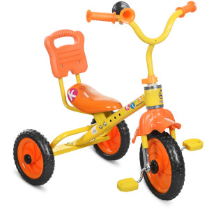 Велосипед трехколесный Bambi M 1190, маленький, с клаксоном