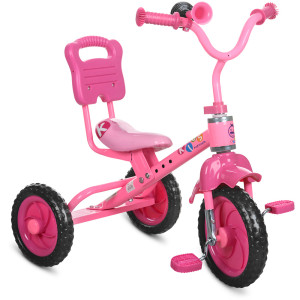 Велосипед трехколесный Bambi M 1190, маленький, с клаксоном