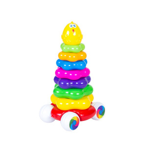 Пирамидка детская Каталка Бамсик 019/6