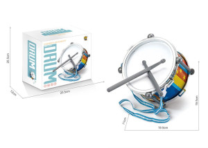Барабан детский Джазовый, 2 палочки, 19,5см