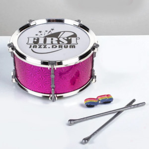 Барабан детский First Jazz Drum, с палочками