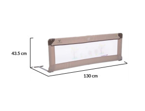 Барьер для кровати Cangaroo Bed Rail, защитная перегородка, 130х43,5см