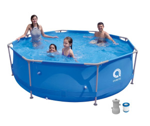 Бассейн каркасный Avenli 17798EU, круглый, с фильтр-насосом, 4383л, 300х76см