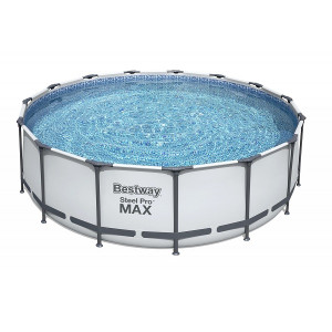 Бассейн каркасный BestWay Steel Pro Max 56438, круглый, 16015л, 457х122см