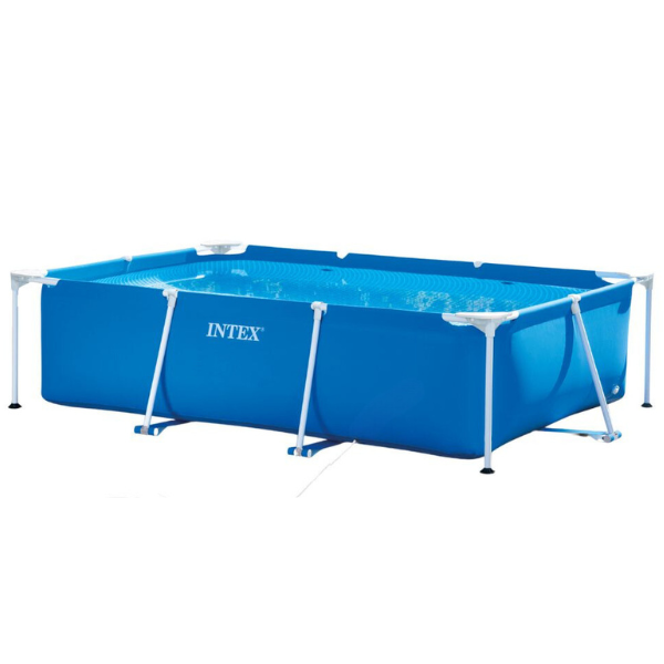 Бассейн каркасный Intex 28270, прямоугольный, 1662л, 220х150х60см