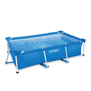 Бассейн каркасный Intex 28270, прямоугольный, 1662л, 220х150х60см