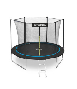 Батут круглый Spokey Jumper II, с сеткой и лестницей, диаметр 305см