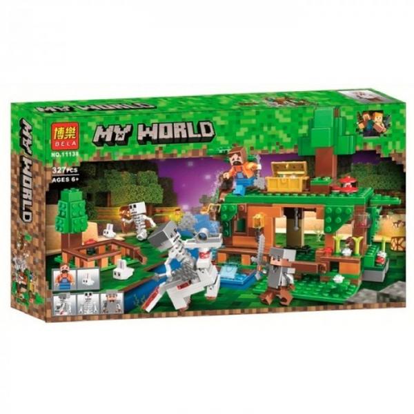 Конструктор Bela Minecraft 11138 "Битва за сокровища", 327 деталей