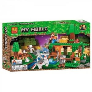 Конструктор Bela Minecraft 11138 "Битва за сокровища", 327 деталей
