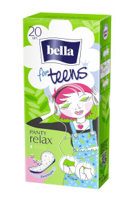 Ежедневные прокладки Bella Panty For Teens Relax Deo, 20шт