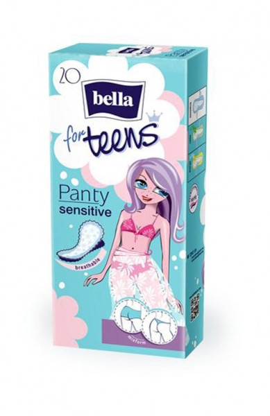 Ежедневные прокладки Bella Panty For Teens Sensitive Deo, 20шт