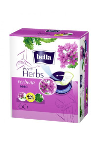 Ежедневные прокладки Bella Panty Herbs Verbena Deo Fresh, 60шт