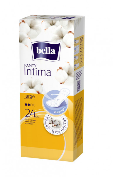 Ежедневные прокладки Bella Panty Intima Large, 24шт.