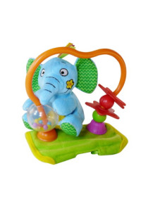Игрушка на коляску Biba Toys Крутящийся слоненок, развивающая