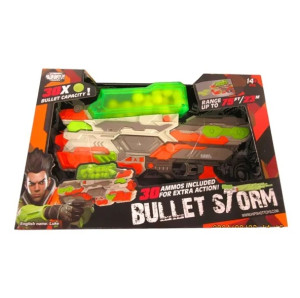 Бластер детский Hip Shot Bullet Storm, 30 мягких пуль