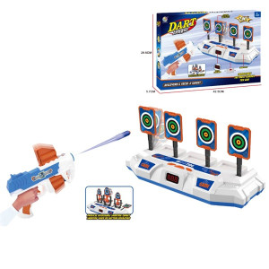 Бластер детский BLDToys, 2в1, мишень,12 мягких пуль