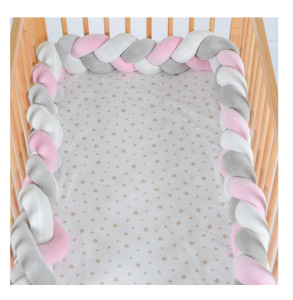 Бортик в кроватку Cangaroo Braidy Косичка, 220 см