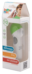 Термометр инфракрасный Brother Max 2 в 1, электронный