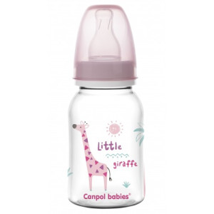 Бутылочка Canpol babies Африка, пластик, соска силикон, 0m+, 120мл